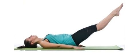 lifting des jambes pour affiner le ventre et les hanches